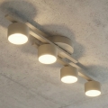 Deckenleuchte FRAGMENT 4xGX53/12W/230V beige