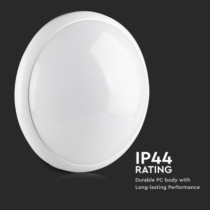 Deckenleuchte für Badezimmer mit Sensor 1xE27/60W/230V IP44 ø 29,6 cm