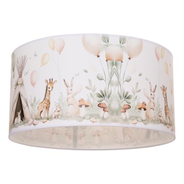 Deckenleuchte für Kinderzimmer KIDS ROOM 1x E27/60W/230V, Ø 40 cm, Tiermotive