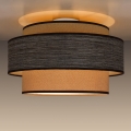 Deckenleuchte GRACE 1xE27/60W/230V beige/braun