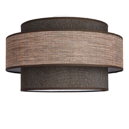 Deckenleuchte GRACE 1xE27/60W/230V braun/beige