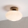 Deckenleuchte HARMA WOOD 1xE27/15W/230V Eiche/Weiß Ø 25 cm