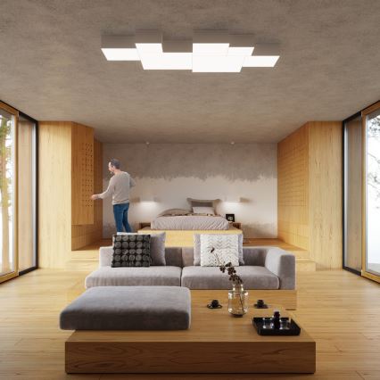 Sollux SL.0138 - Deckenleuchte HORUS 35 2xE27/60W/230V weiß