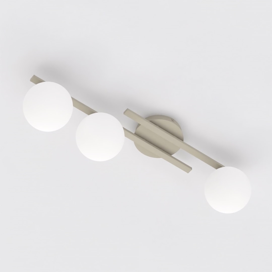 Deckenleuchte KAIRO 3xE14/10W/230V beige