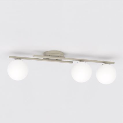 Deckenleuchte KAIRO 3xE14/10W/230V beige