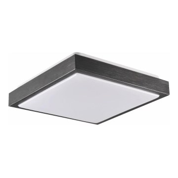 Deckenleuchte KAZIMIERZ 2xE27/20W/230V 29,5x29,5 cm schwarz