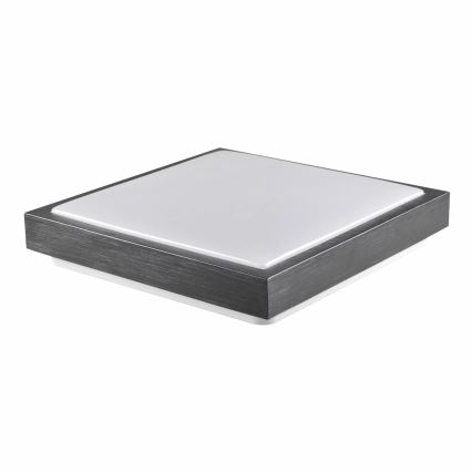 Deckenleuchte KAZIMIERZ 2xE27/20W/230V 29,5x29,5 cm schwarz