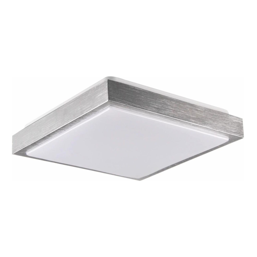 Deckenleuchte KAZIMIERZ 2xE27/20W/230V 29,5x29,5 cm silbern
