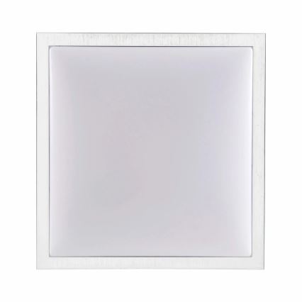 Deckenleuchte KAZIMIERZ 2xE27/20W/230V 29,5x29,5 cm silbern