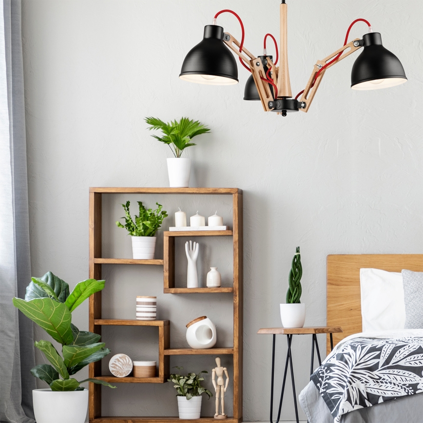 Deckenleuchte MARCELLO 3xE27/60W/230V, aufgesetzt