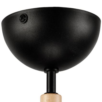 Deckenleuchte MARCELLO 5xE27/60W/230V Buche