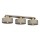 Deckenleuchte MARTI 3xE27/15W/230V beige/golden