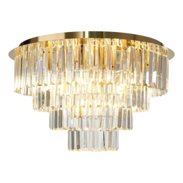 Deckenleuchte MILANO 9xE14/40W/230V golden