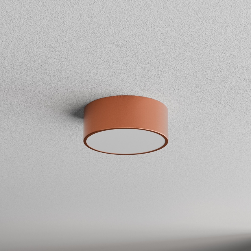 Deckenleuchte mit Sensor CLEO 1xE27/40W/230V d. 20 cm Kupfer