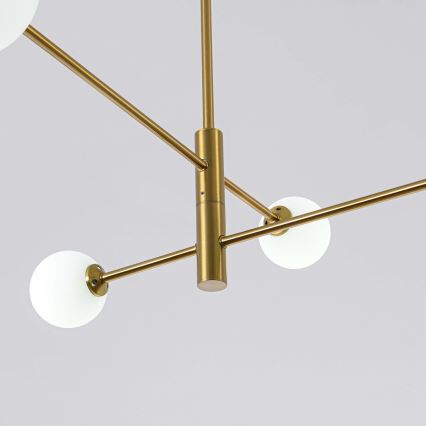 Deckenleuchte mit Stange DORADO 4xG9/40W/230V gold