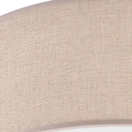 Deckenleuchte MONTE 1xE27/60W/230V d 35 cm braun