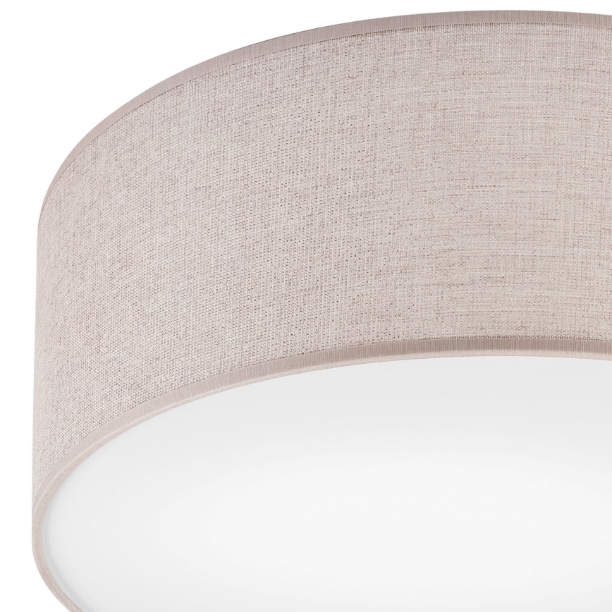 Deckenleuchte MONTE 1xE27/60W/230V, Ø 35 cm, Beige