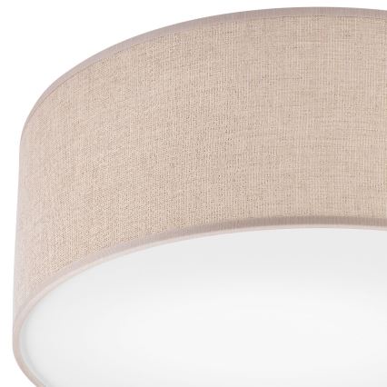 Deckenleuchte MONTE 1xE27/60W/230V Ø 35 cm braun