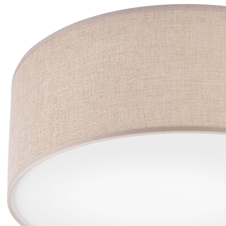 Deckenleuchte MONTE 1xE27/60W/230V Ø 35 cm braun