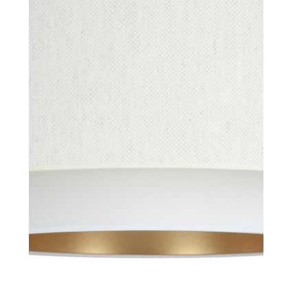 Deckenleuchte NATIA 1xE27/60W/230V Ø 45 cm weiß