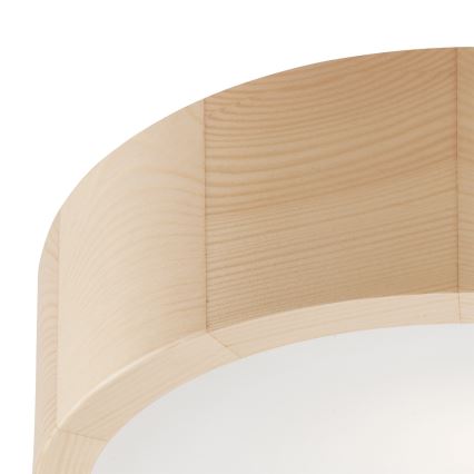 Deckenleuchte NATURAL 1xE27/60W/230V Ø 27 cm Kiefer