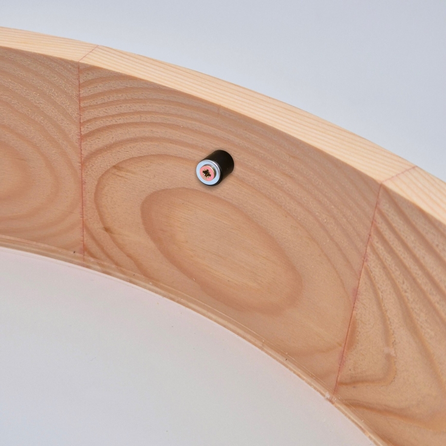 Deckenleuchte NATURAL 2xE27/60W/230V Ø 37,5 cm Kiefer