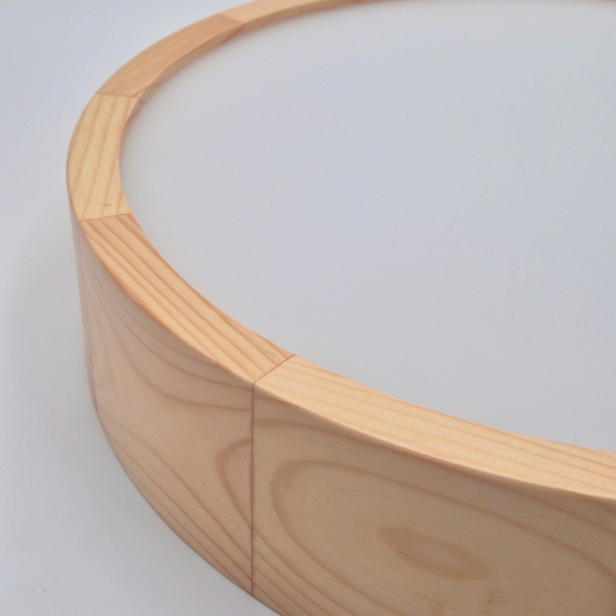 Deckenleuchte NATURAL 2xE27/60W/230V Ø 37,5 cm Kiefer