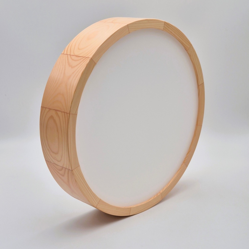 Deckenleuchte NATURAL 2xE27/60W/230V Ø 37 cm Kiefer