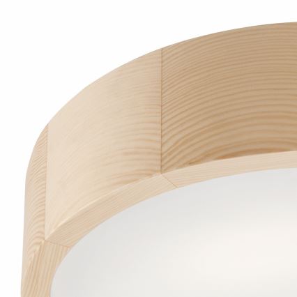 Deckenleuchte NATURAL 2xE27/60W/230V Ø 37 cm Kiefer