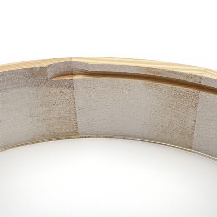 Deckenleuchte NATURAL 3xE27/15W/230V Ø 37,5 cm Kiefer/Weiß