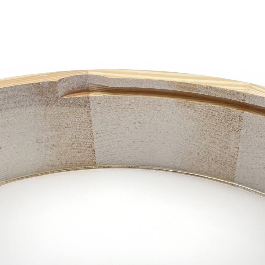 Deckenleuchte NATURAL 3xE27/15W/230V Ø 37,5 cm Kiefer/Weiß