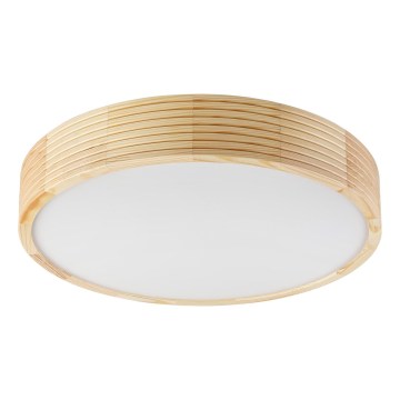Deckenleuchte NATURAL MODERN 3xE27/15W/230V Ø 47,5 cm Kiefernholz