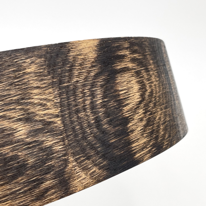 Deckenleuchte OAK SMOKY 2xE27/15W/230V Ø 37,5 cm Eiche/dunkelbraun