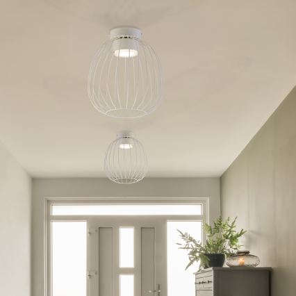 Deckenleuchte OVELLA 1xGX53/10W/230V Ø 25 cm cremefarben