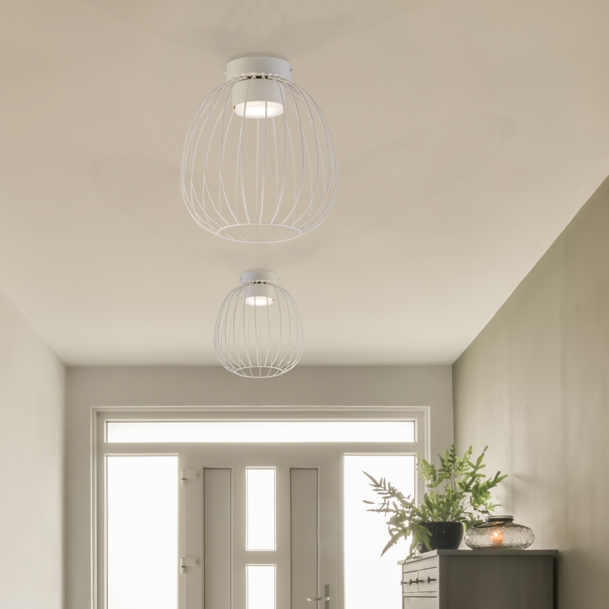 Deckenleuchte OVELLA 1xGX53/10W/230V Ø 25 cm cremefarben