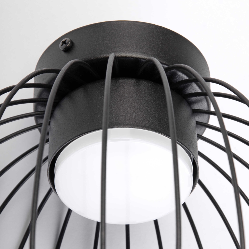 Deckenleuchte OVELLA 1xGX53/10W/230V, Ø 25 cm, schwarz