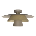 Deckenleuchte PLATO 1xE27/15W/230V Ø 32 cm beige/gold
