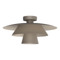 Deckenleuchte PLATO 1xE27/15W/230V Ø 32 cm beige