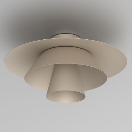 Deckenleuchte PLATO 1xE27/15W/230V Ø 32 cm beige