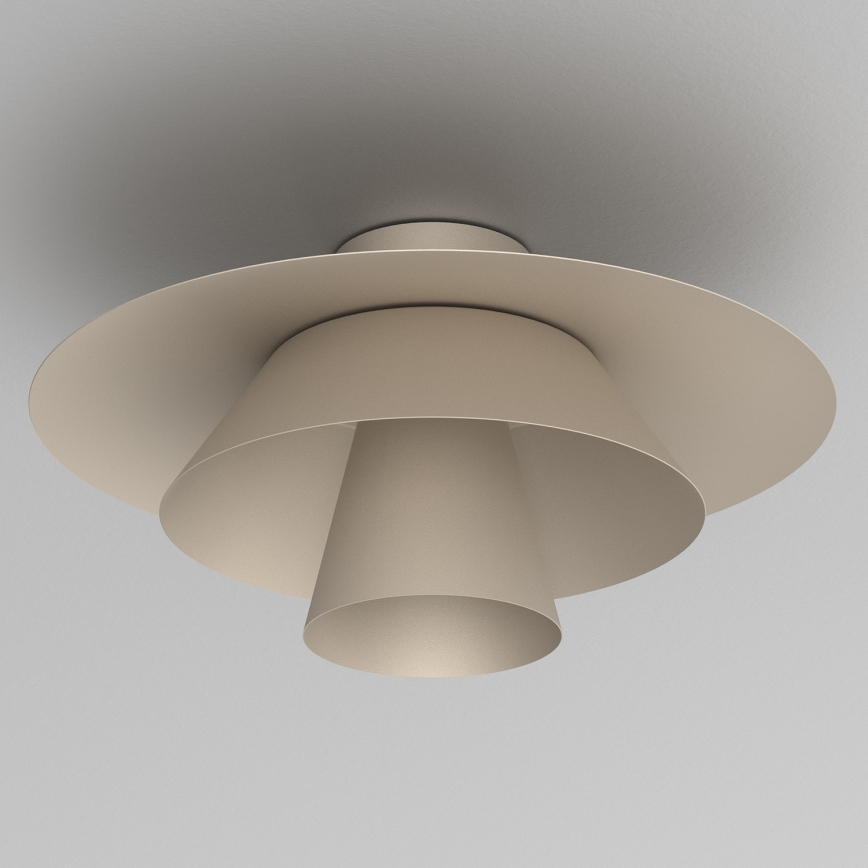 Deckenleuchte PLATO 1xE27/15W/230V Ø 32 cm beige