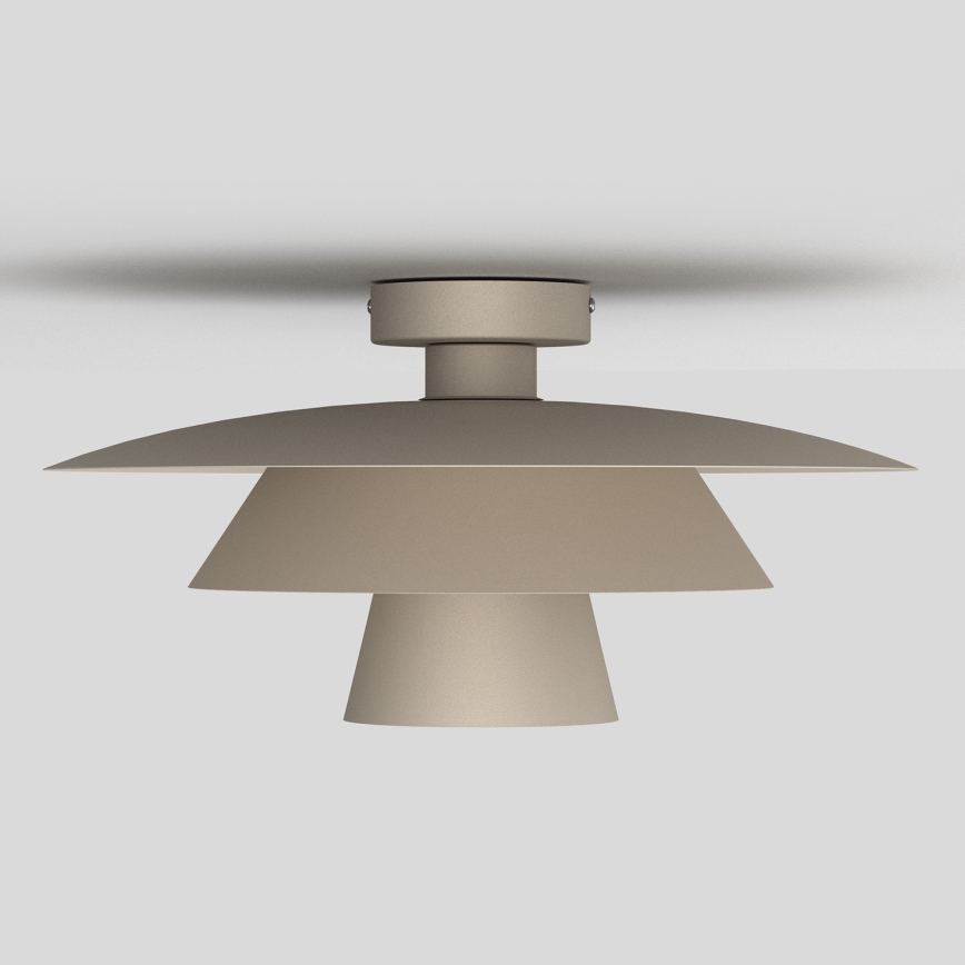 Deckenleuchte PLATO 1xE27/15W/230V Ø 32 cm beige