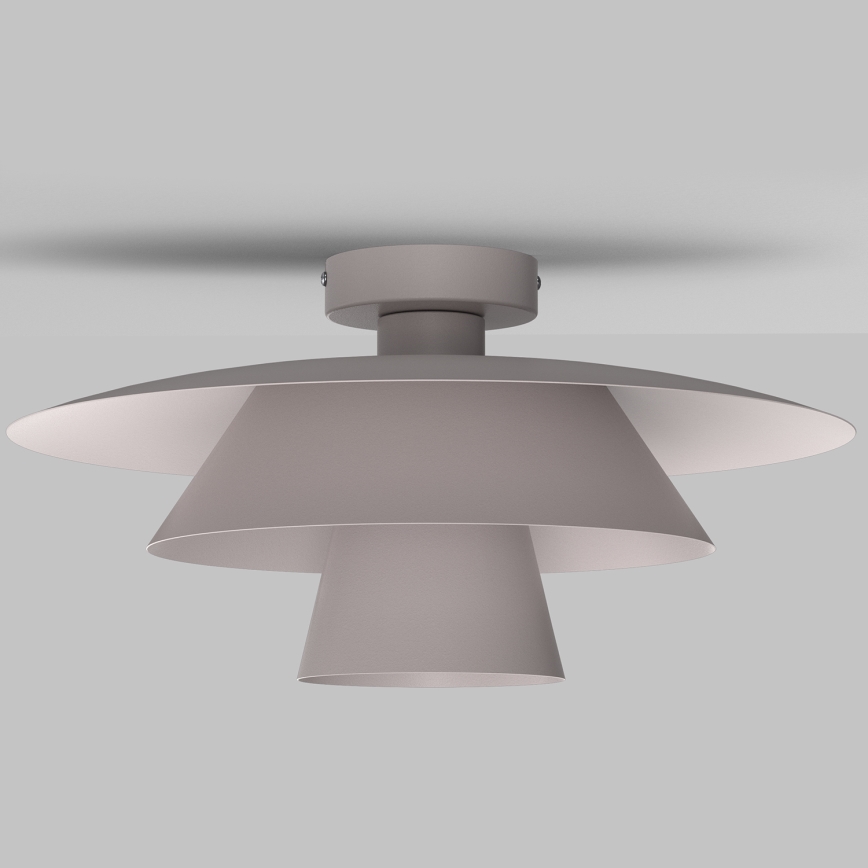 Deckenleuchte PLATO 1xE27/15W/230V Ø 32 cm cremefarben