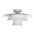 Deckenleuchte PLATO 1xE27/15W/230V, Ø 32 cm, weiß