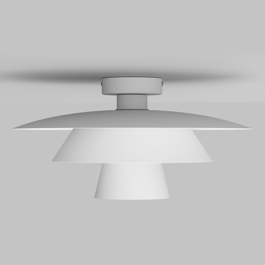 Deckenleuchte PLATO 1xE27/15W/230V, Ø 32 cm, weiß