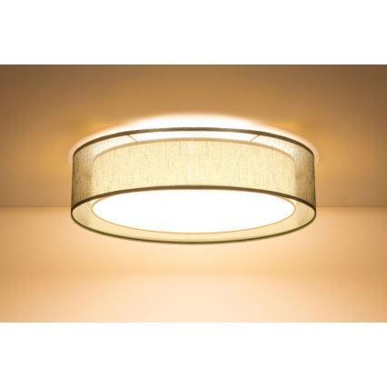 Deckenleuchte PURO 2xE27/40W/230V Ø 50 cm grün