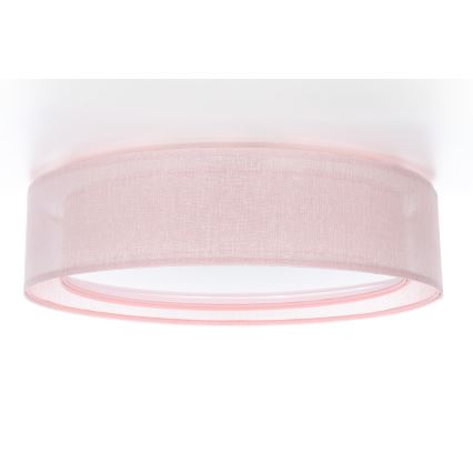 Deckenleuchte PURO 2xE27/40W/230V Ø 60 cm rosa