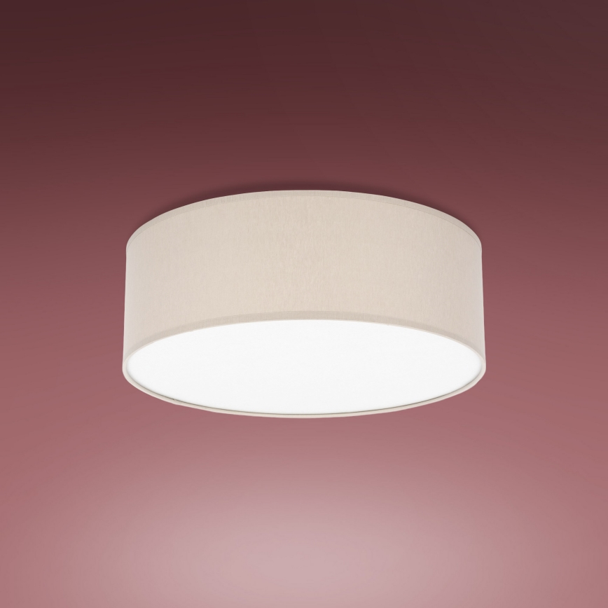 Deckenleuchte RONDO 4xE27/15W/230V Durchschn. 45 cm beige