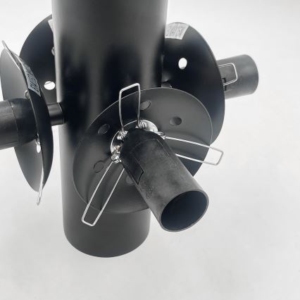 Deckenleuchte SFERIO 4xE14/5W/230V schwarz/rauchschwarz