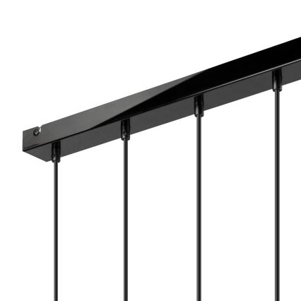 Deckenleuchte an Seil SIMON 5xE27/60W/230V