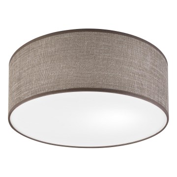 Deckenleuchte SIRJA 1xE27/15W/230V Durchmesser 35 cm braun